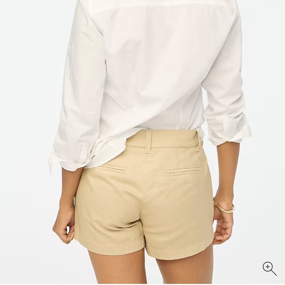 💙 J. Crew Khaki Chinos size 4 (Summer 2025) - Picture 3 of 12